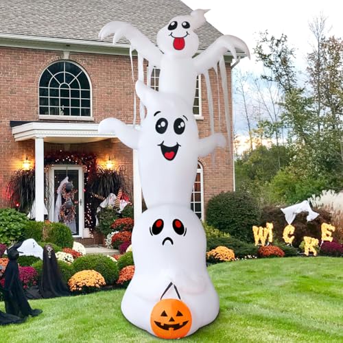 Halloween Inflatable Ghost Display GOOSH 9 Three Ghosts
