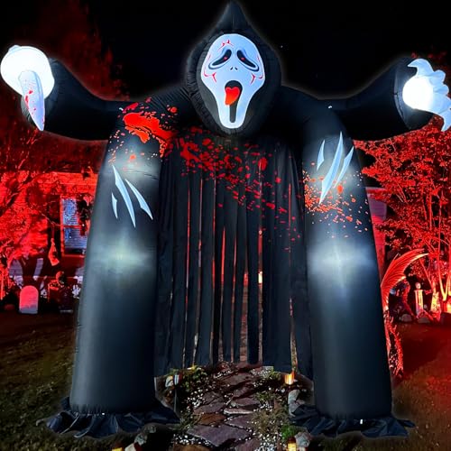 Halloween Inflatables Archway Ghost Large Outdoor Inflatable