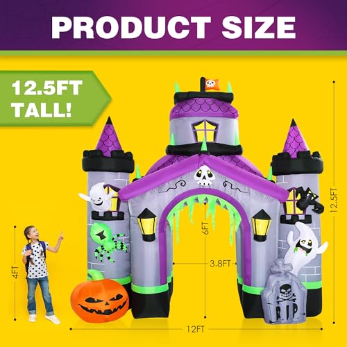 Giant Inflatable Halloween Archway Halloween Entrance