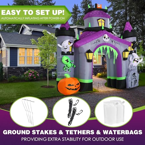 Giant Inflatable Halloween Archway Halloween Entrance