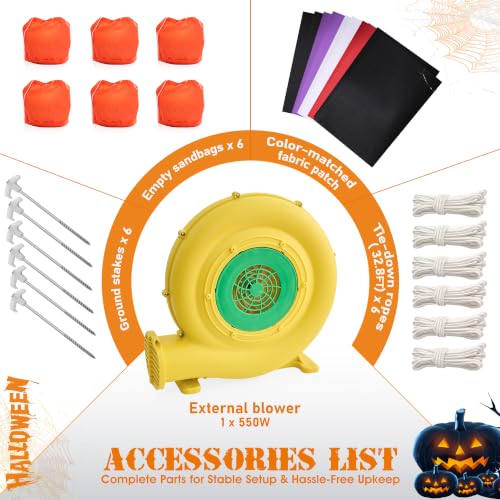 20ft Ghost Inflatable Lawn Decoration for Halloween Events