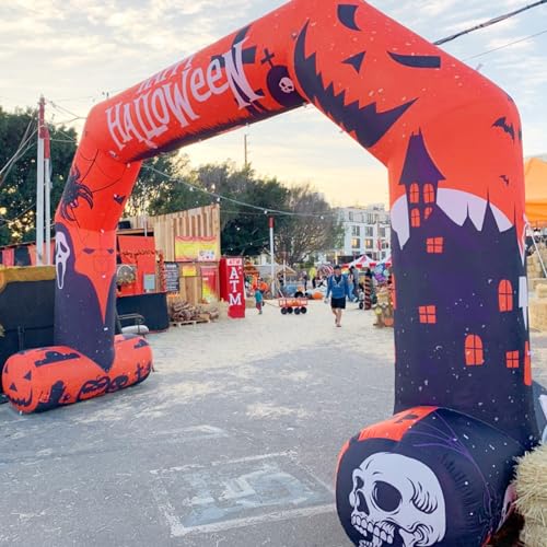 Halloween Inflatable Archway Hexagon Inflatable Arch Entrance