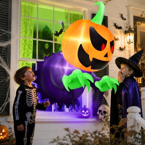 TURNMEON Inflatable Halloween Window Decoration Display