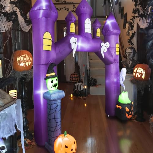 10FT Halloween Inflatable Castle Archway Outdoor Entrance