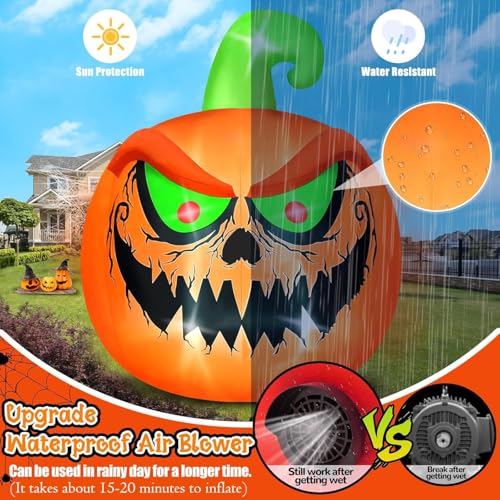 Commercial Giant Halloween Inflatable Pumpkin for Yard Events