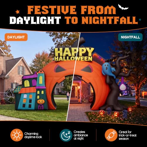 Inflatable Pumpkin Arch for Halloween Events Albott