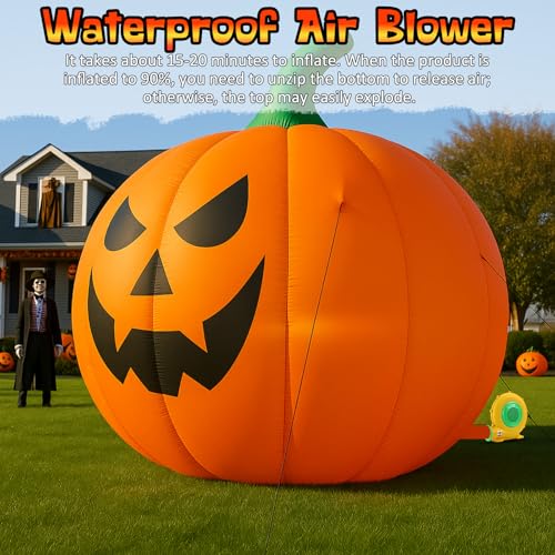 Outdoor Inflatable Yard Decoration Halloween Giant Inflatable Pumpkin