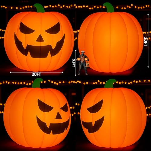 Outdoor Inflatable Yard Decoration Halloween Giant Inflatable Pumpkin