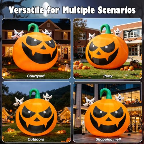 Giant Inflatable Pumpkin Halloween Decorations