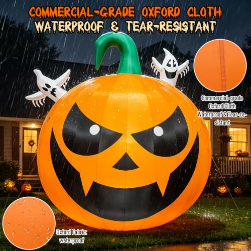 Giant Inflatable Pumpkin Halloween Decorations
