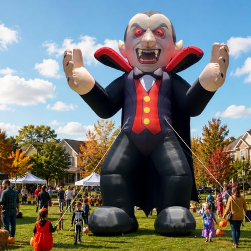 Giant Halloween Inflatable Vampire Outdoor Display for Events