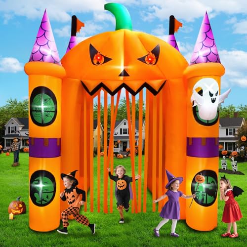 Inflatable Entrance Arch Halloween Inflatables Archway Giant Pumpkin