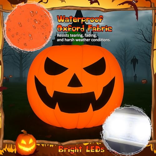 Outdoor Inflatable Yard Decoration Halloween Giant Inflatable Pumpkin