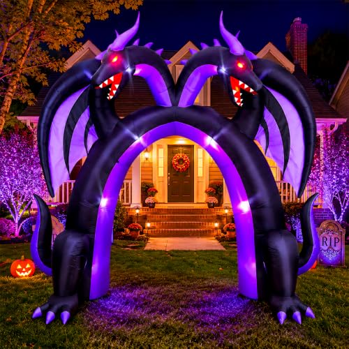 Halloween Inflatable Dragon Archway Walk Through Entrance