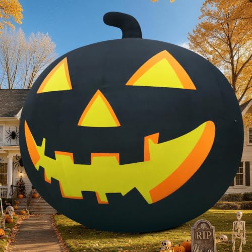 Commercial Giant Inflatable Pumpkin Display for Halloween Events