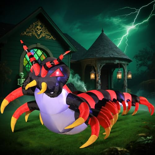Centipede Inflatable Outdoor Decor with LED Lights