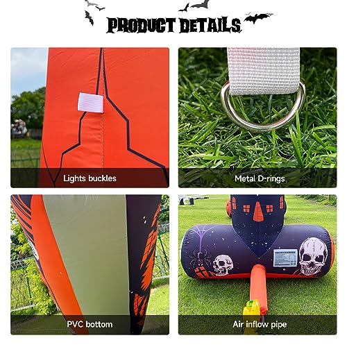 Halloween Inflatable Archway Hexagon Inflatable Arch Entrance