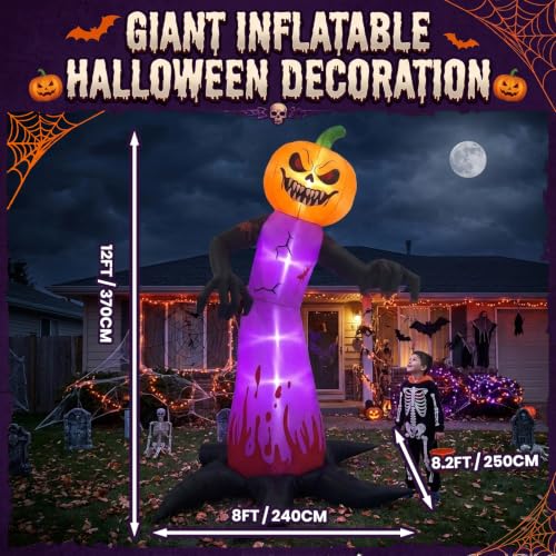 Commercial Inflatable Yard Decoration Halloween Inflatables Evil Pumpkin