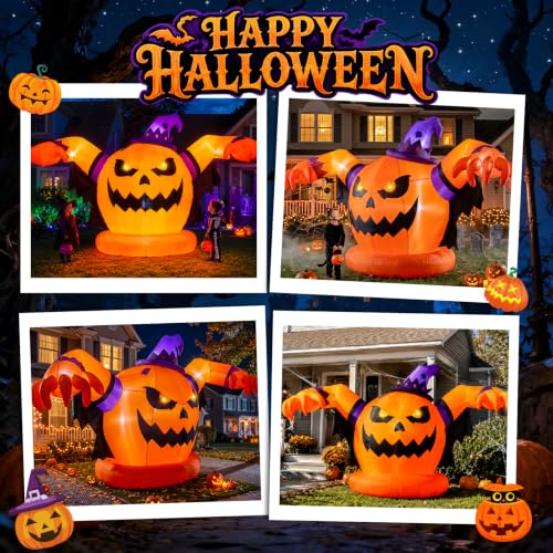 Outdoor Inflatable Pumpkin Decoration for Halloween Events