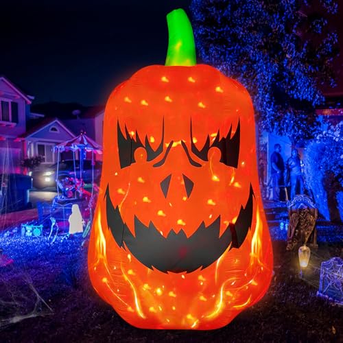 Lighted Giant Inflatable Jack O Lantern Yard Decoration