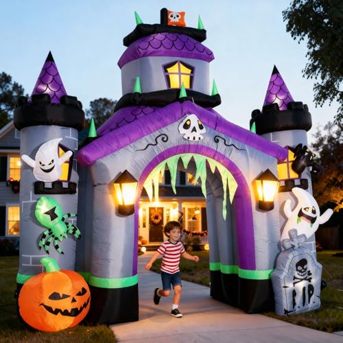 Giant Inflatable Halloween Archway Halloween Entrance