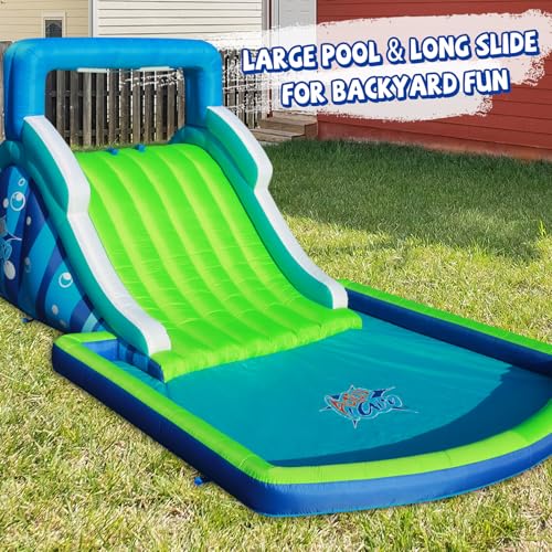 Inflatable Water Slide Huge Blow Up Water Park for Outdoor Backyard