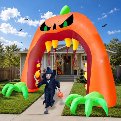 Inflatable Entry Arch Giant Halloween Pumpkin Archway