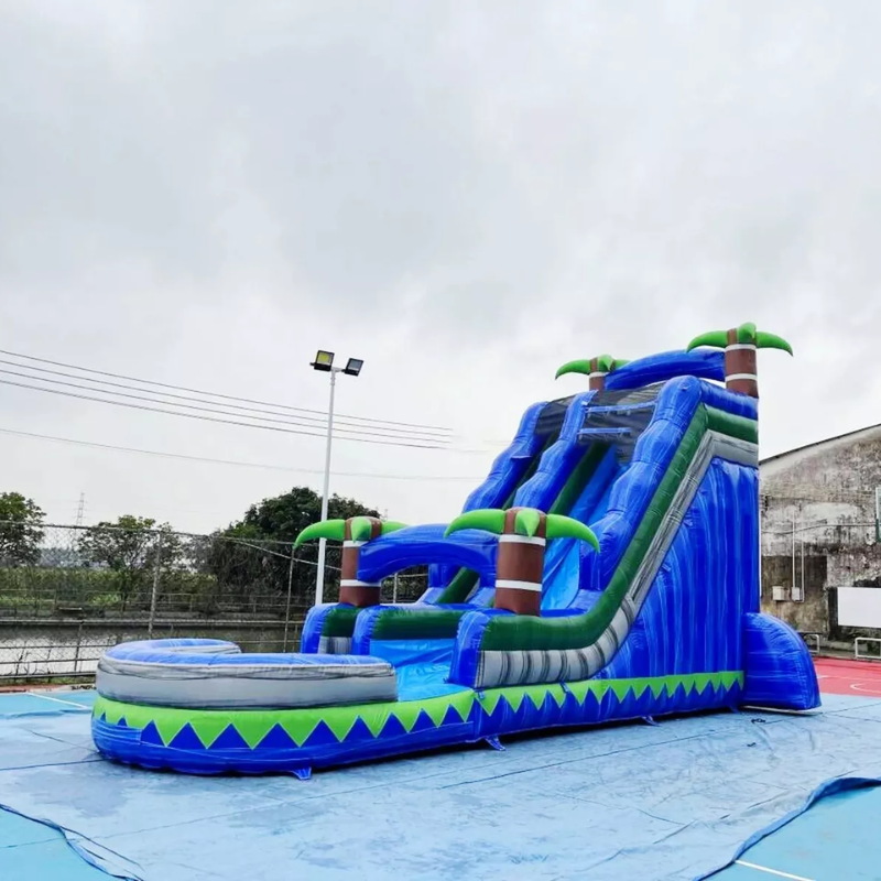 28ft Giant Inflatable Water Slide & Pool