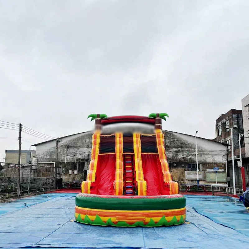 Wet & Dry Inflatable Water Slide & Bounce Combo