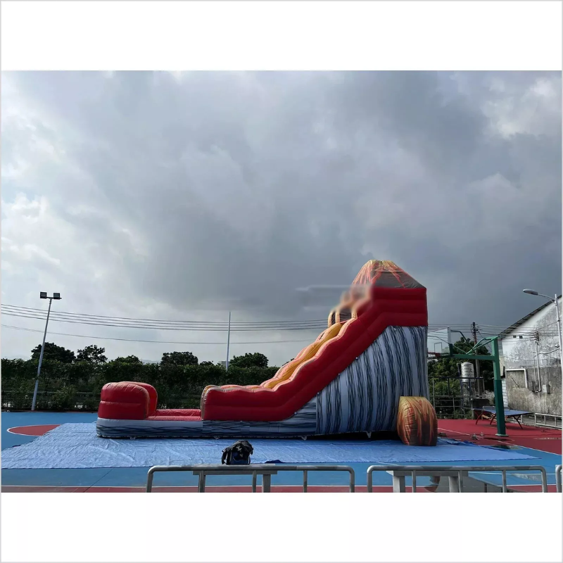 Volcano Inflatable Water Slide & Pool Combo