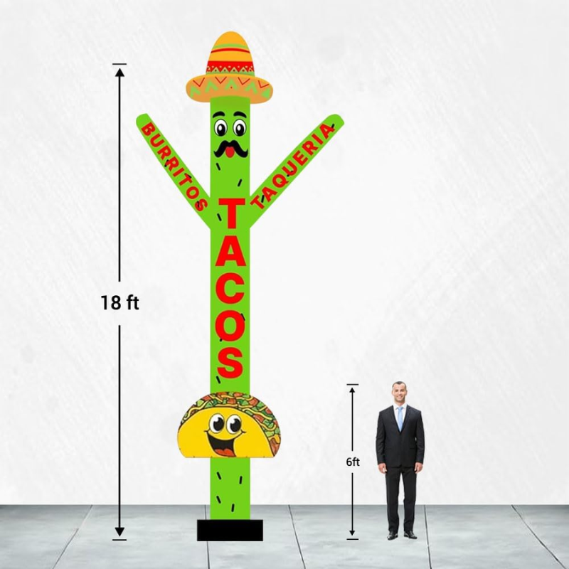 Tacos Inflatable Air Dancer Advertising