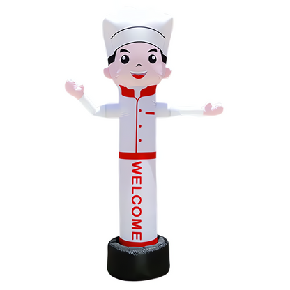 Inflatable Chef Air Dancer Custom Logo