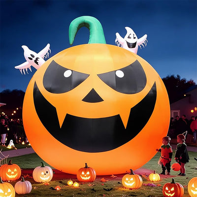 Giant Inflatable Pumpkin Halloween Decorations