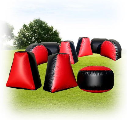 Blow up Inflatable Paintball Bunkers Archery Tag