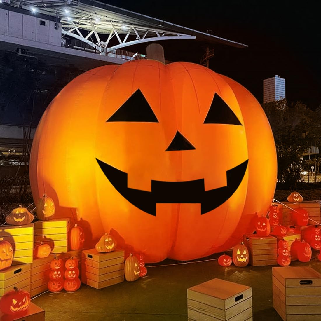 Giant Inflatable Pumpkin Halloween Inflatables Pumpkin Decorations Display
