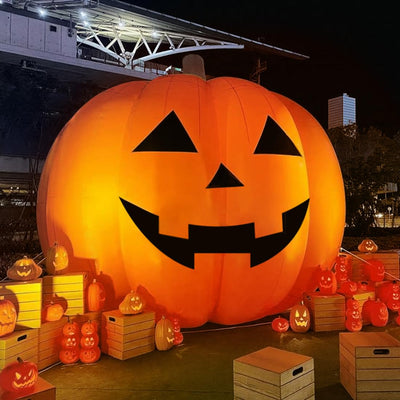 Giant Inflatable Pumpkin Halloween Inflatables Pumpkin Decorations Display