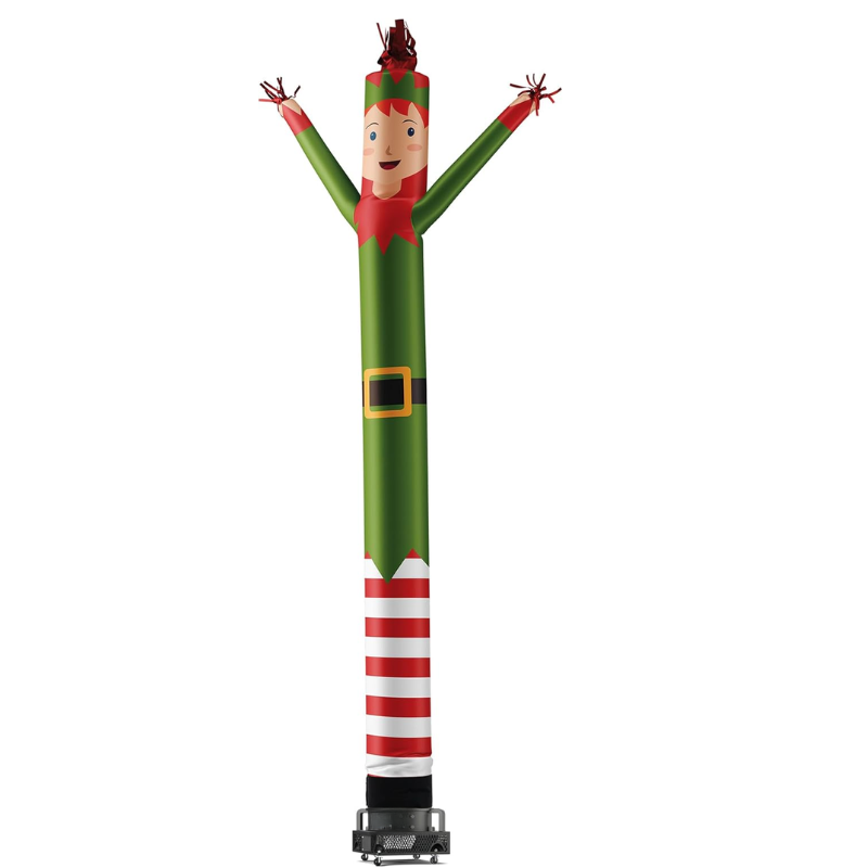 20ft Holiday Elf Inflatable Tube Man