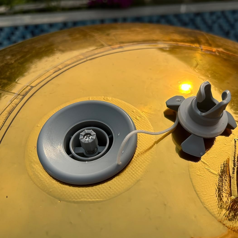 Golden Glow Inflatable Mirror Sphere