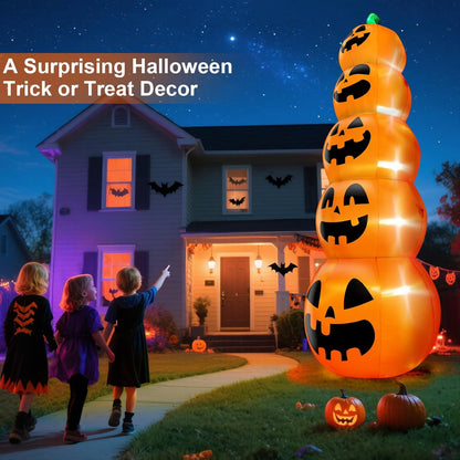 Giant Halloween Inflatable Pumpkins with LED Lights