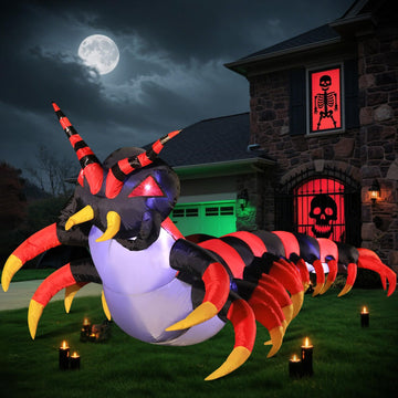 Centipede Inflatable Outdoor Decor with LED Lights