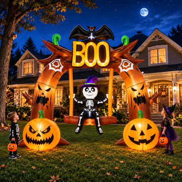 Giant Halloween Inflatables Boo Archway