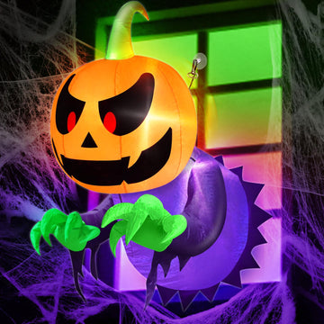 TURNMEON Inflatable Halloween Window Decoration Display