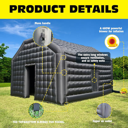 Inflatable Night Club Extra Large Party Tent with Logo Blow up Nightclub Tent for Wedding Birthday Raves