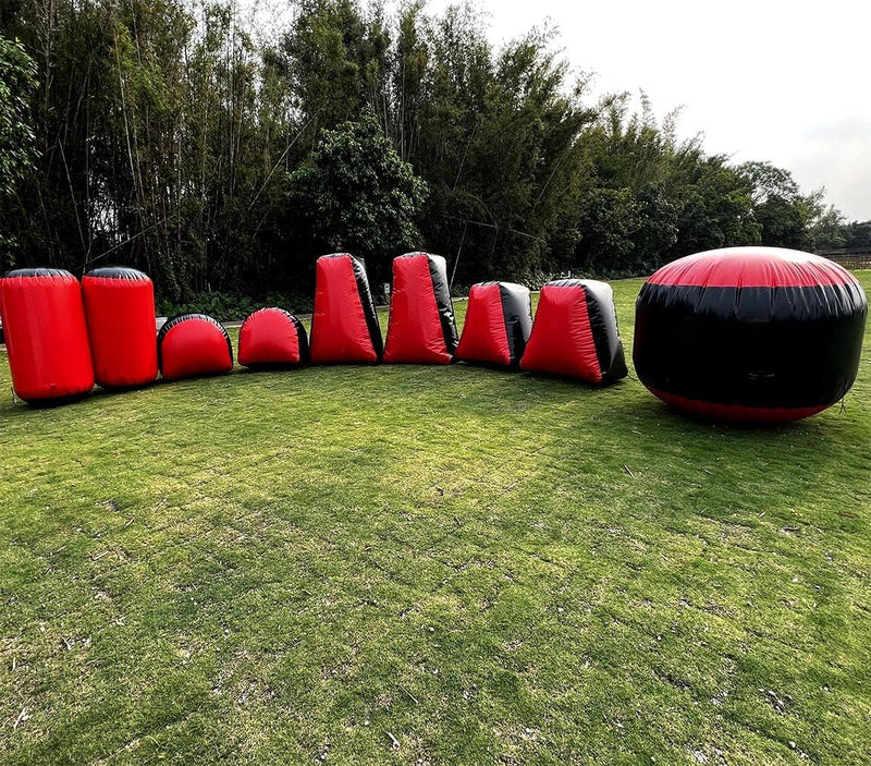 Blow up Inflatable Paintball Bunkers Archery Tag