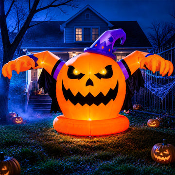 Outdoor Inflatable Pumpkin Decoration for Halloween Events