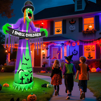 Giant Halloween Inflatable Pumpkins with LED Lights