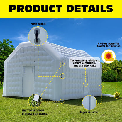 Inflatable Night Club Extra Large Party Tent with Logo Blow up Nightclub Tent for Wedding Birthday Raves