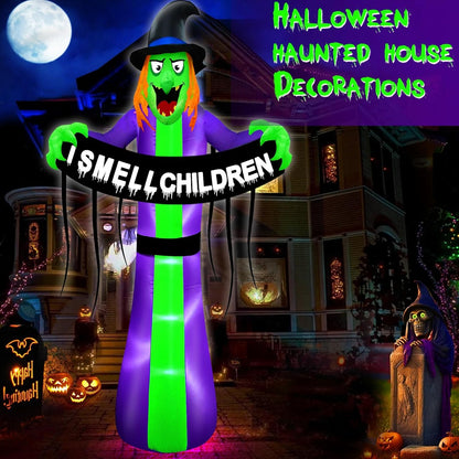Giant Halloween Inflatable Pumpkins with LED Lights
