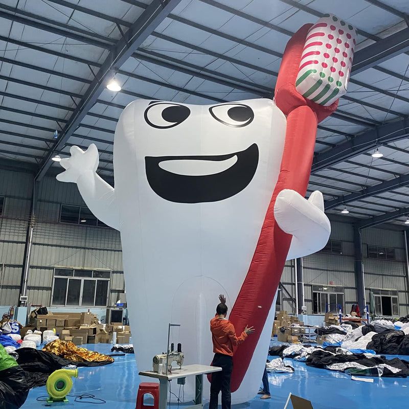Giant Inflatable Tooth for Dental Promotions