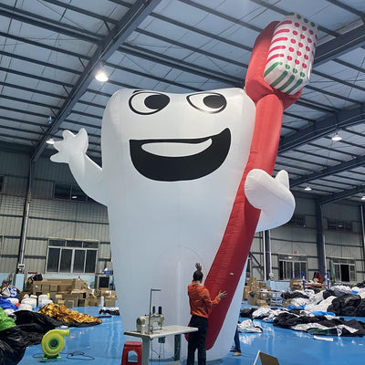 Giant Inflatable Tooth for Dental Promotions